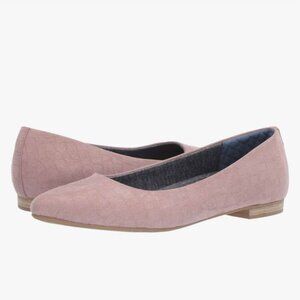Dr. Scholl's sz 10 women's flats. Neutral rose. New.